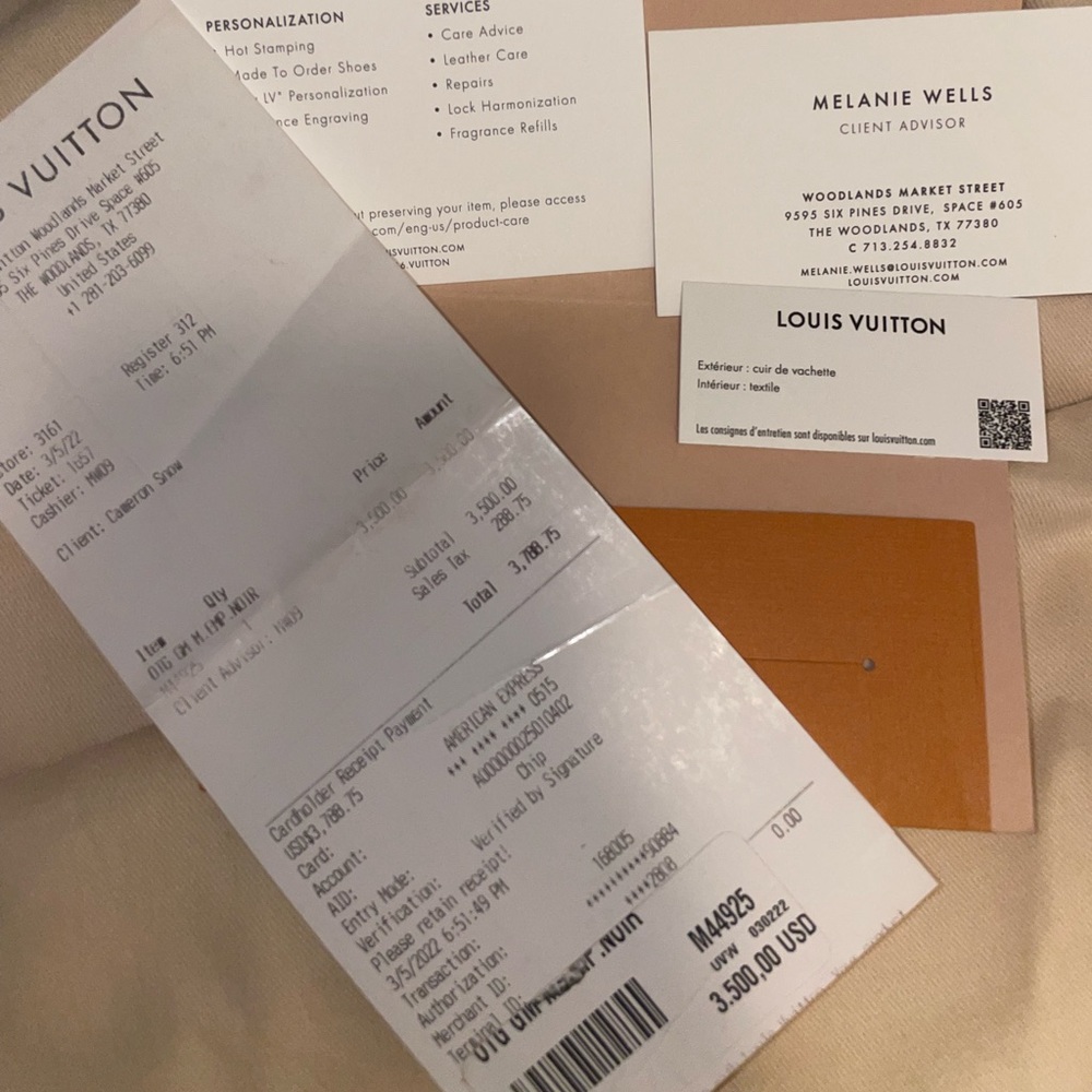 Louis Vuitton Black Monogram Empriente Onthego - Picture 13 of 14